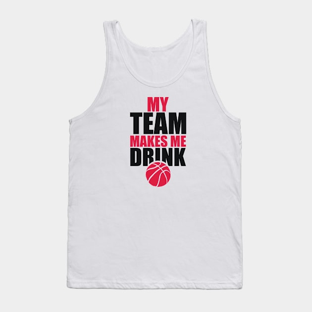 NBA Chicago Bulls Drink Tank Top by SillyShirts